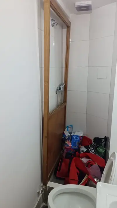 Biombo separador de ambientes de madera - miniatura 3