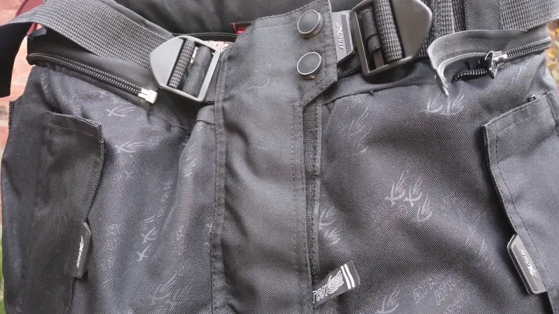 Pantalones de moto Atrox Race Gear negros - 6