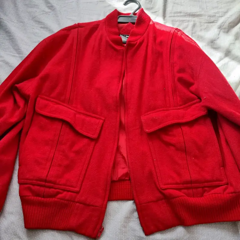 Chaqueta de mezclilla roja Sybilla - 3