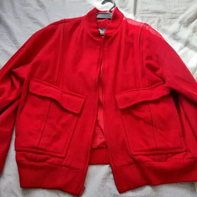 Chaqueta de mezclilla roja Sybilla - miniatura 3