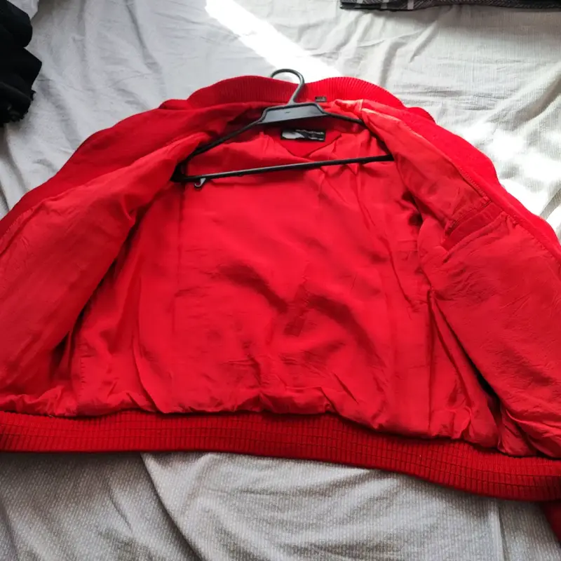 Chaqueta de mezclilla roja Sybilla - 4