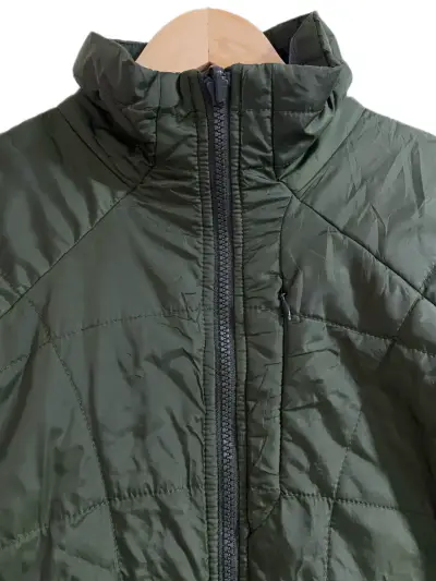 Chaqueta Columbia acolchada verde para mujer - miniatura 4