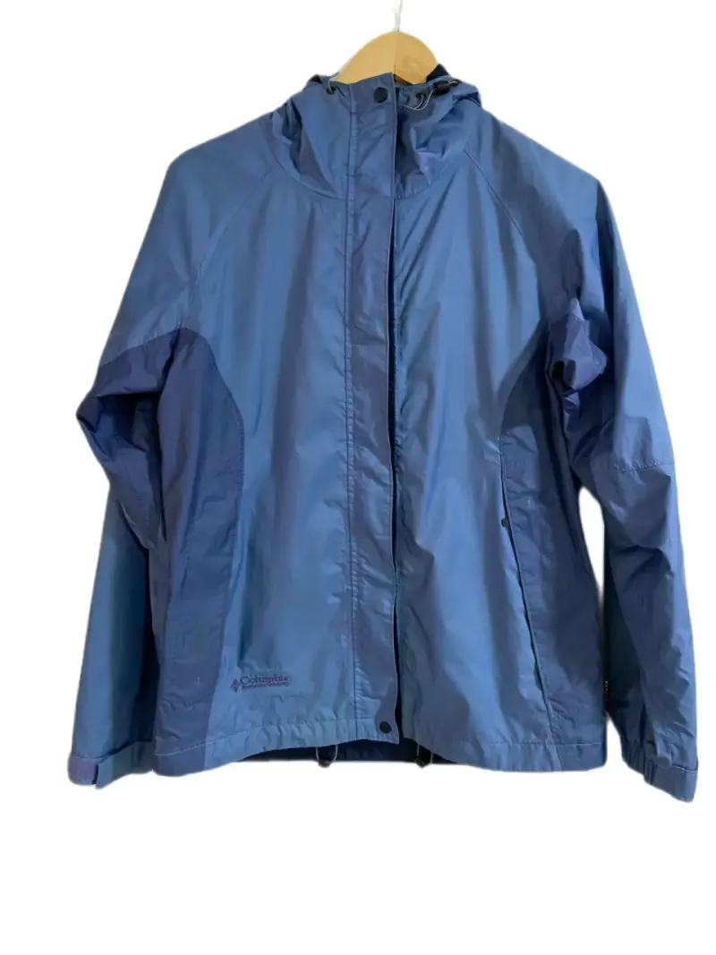 Chaqueta impermeable Columbia azul para mujer - 2