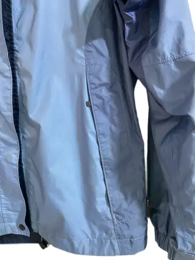 Chaqueta impermeable Columbia azul para mujer - miniatura 4