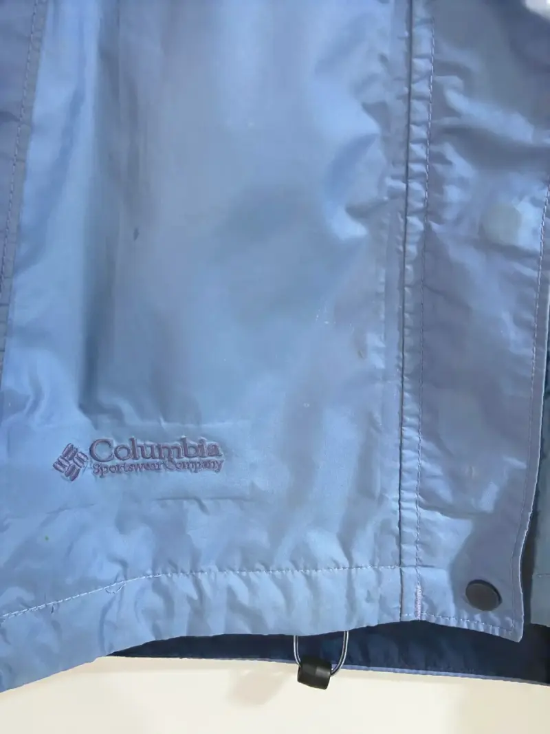 Chaqueta impermeable Columbia azul para mujer - 5