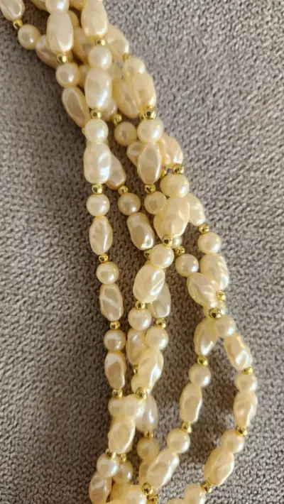Collar y aros de fantasía vintage años 90 - miniatura 5