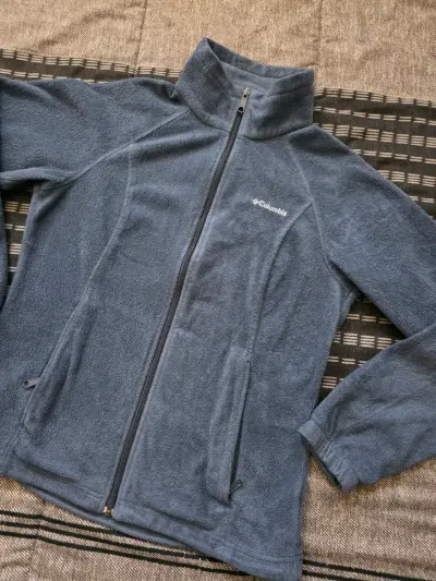 Chaqueta polar Columbia azul para mujer - miniatura 1