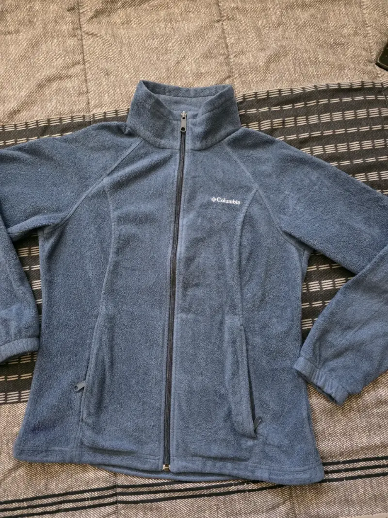 Chaqueta polar Columbia azul para mujer - 3