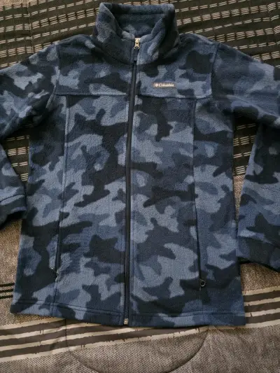 Chaqueta polar Columbia camuflaje azul - miniatura 2