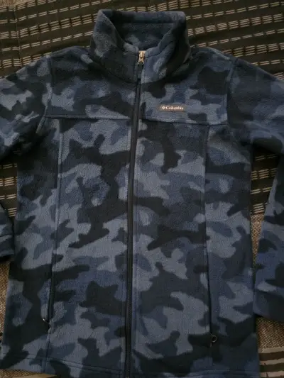 Chaqueta polar Columbia camuflaje azul - miniatura 3