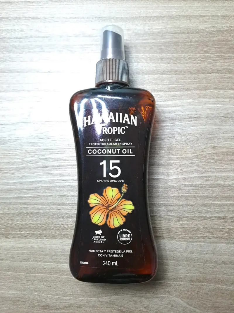 Aceite bronceador Hawaiian Tropic Factor 15 - 1