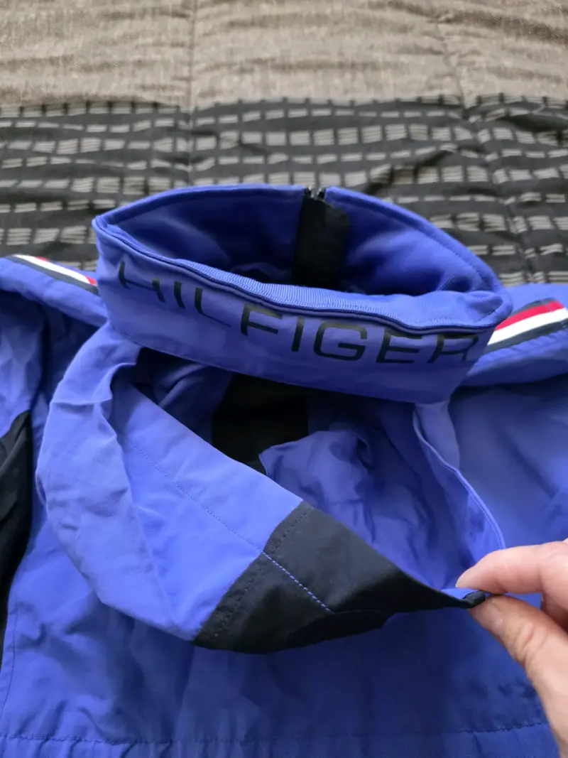 Chaqueta Tommy Hilfiger azul con cierre - 6