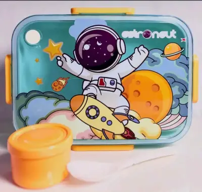 Lonchera infantil unicornio con compartimentos - miniatura 4
