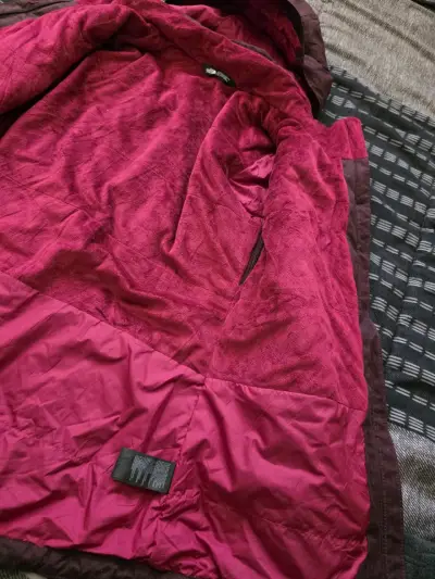Chaqueta impermeable The North Face burdeo - miniatura 4