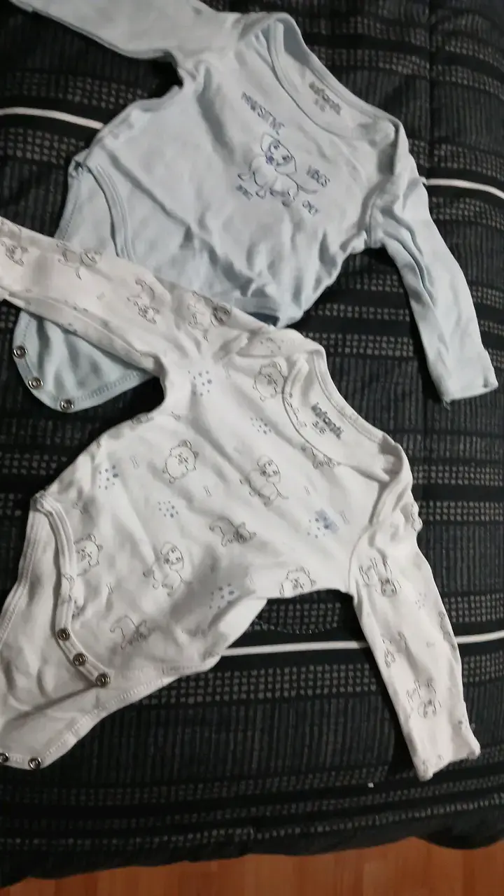 Conjunto de bodies para bebé con estampado
