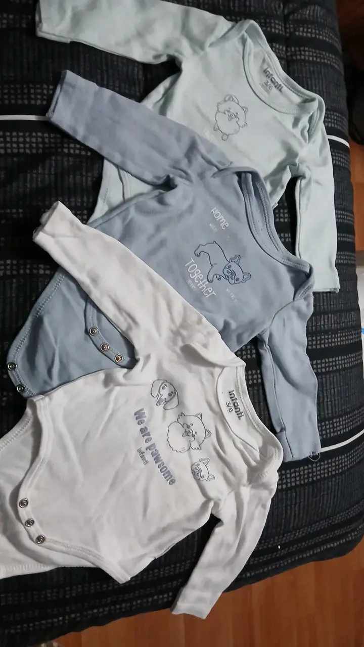Conjunto de bodies para bebé Insanit 3-6 meses