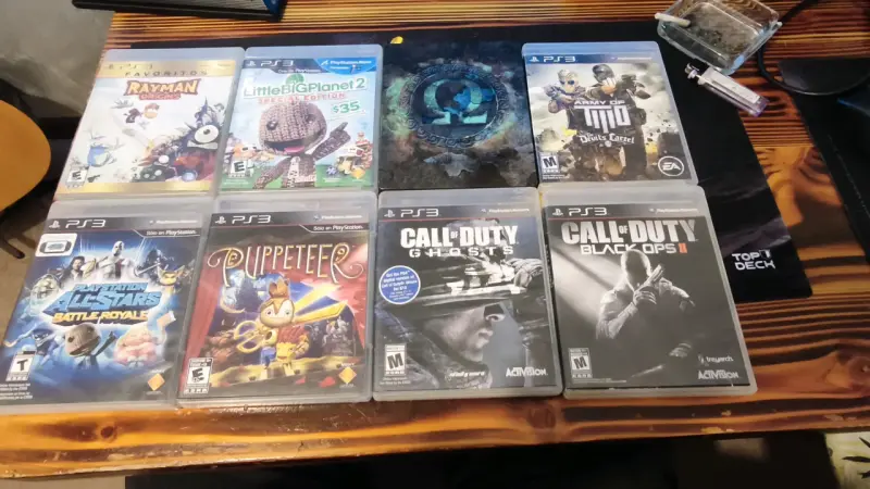 Lote de juegos PS3 variados en buen estado