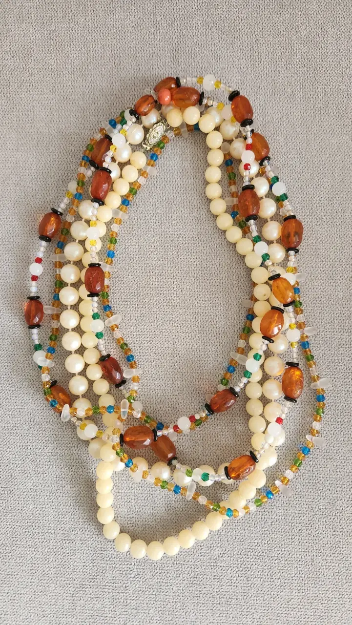 Set de 4 collares vintage - 1
