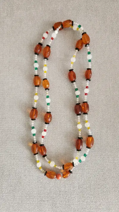 Set de 4 collares vintage - miniatura 3