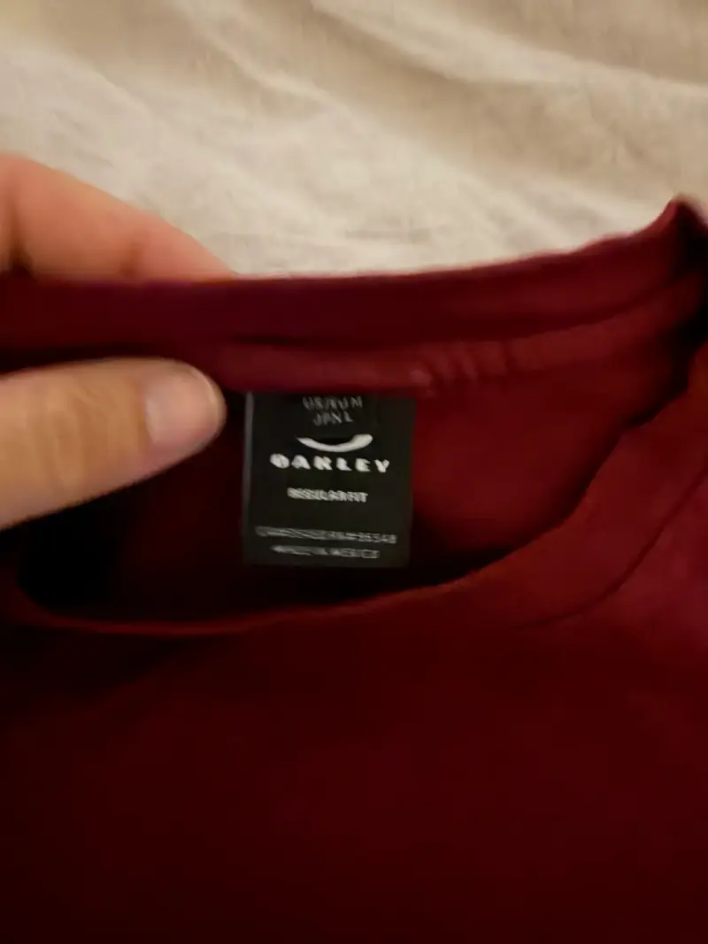 Polera Oakley Extreme Gear roja - 2