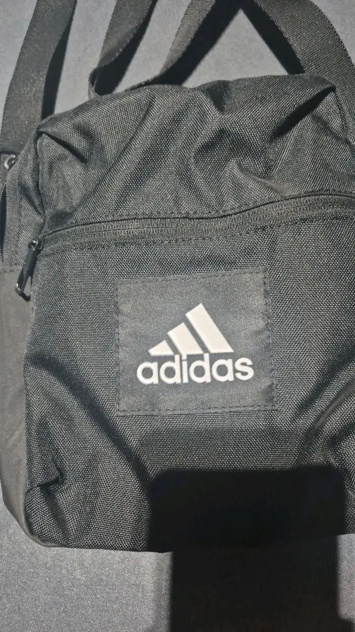 Bolso bandolera negro Adidas unisex - 2