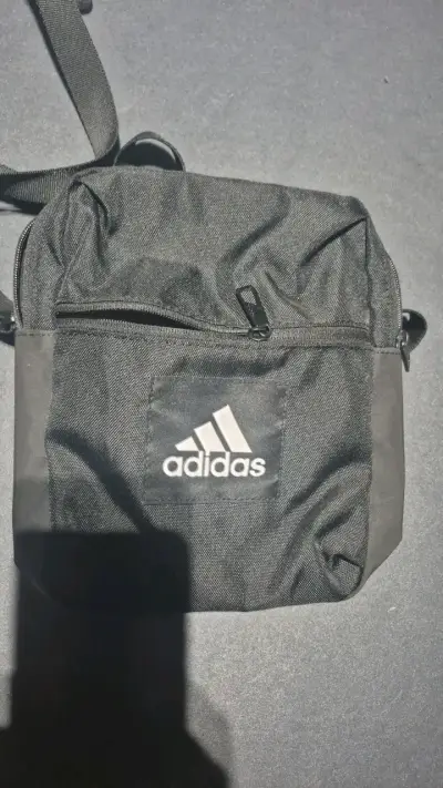 Bolso bandolera negro Adidas unisex - miniatura 4