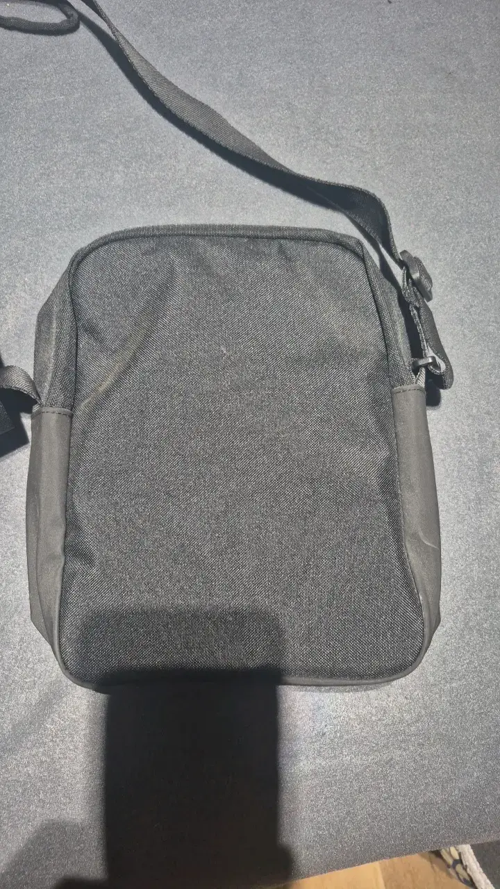 Bolso bandolera negro Adidas unisex - 5