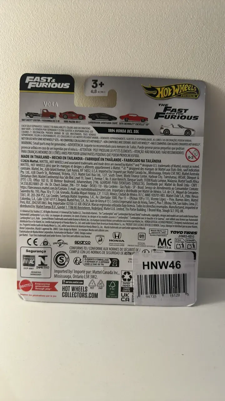 HotWheels Premium: 1994 Honda Del Sol Fast&Furious - 2