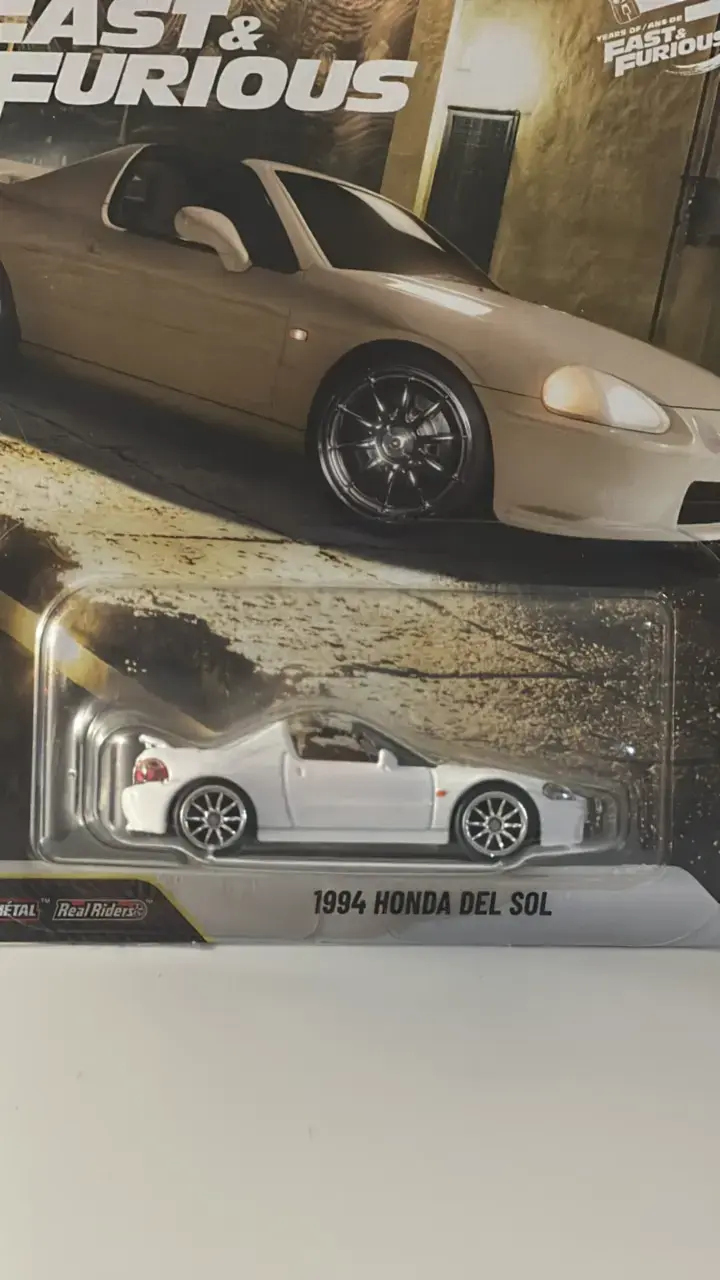 HotWheels Premium: 1994 Honda Del Sol Fast&Furious - 3