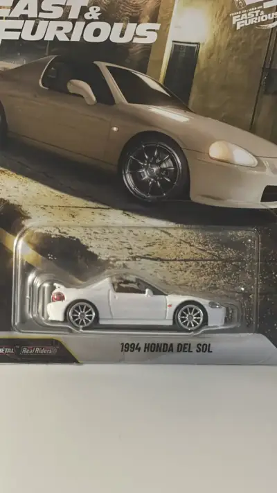 HotWheels Premium: 1994 Honda Del Sol Fast&Furious - miniatura 3