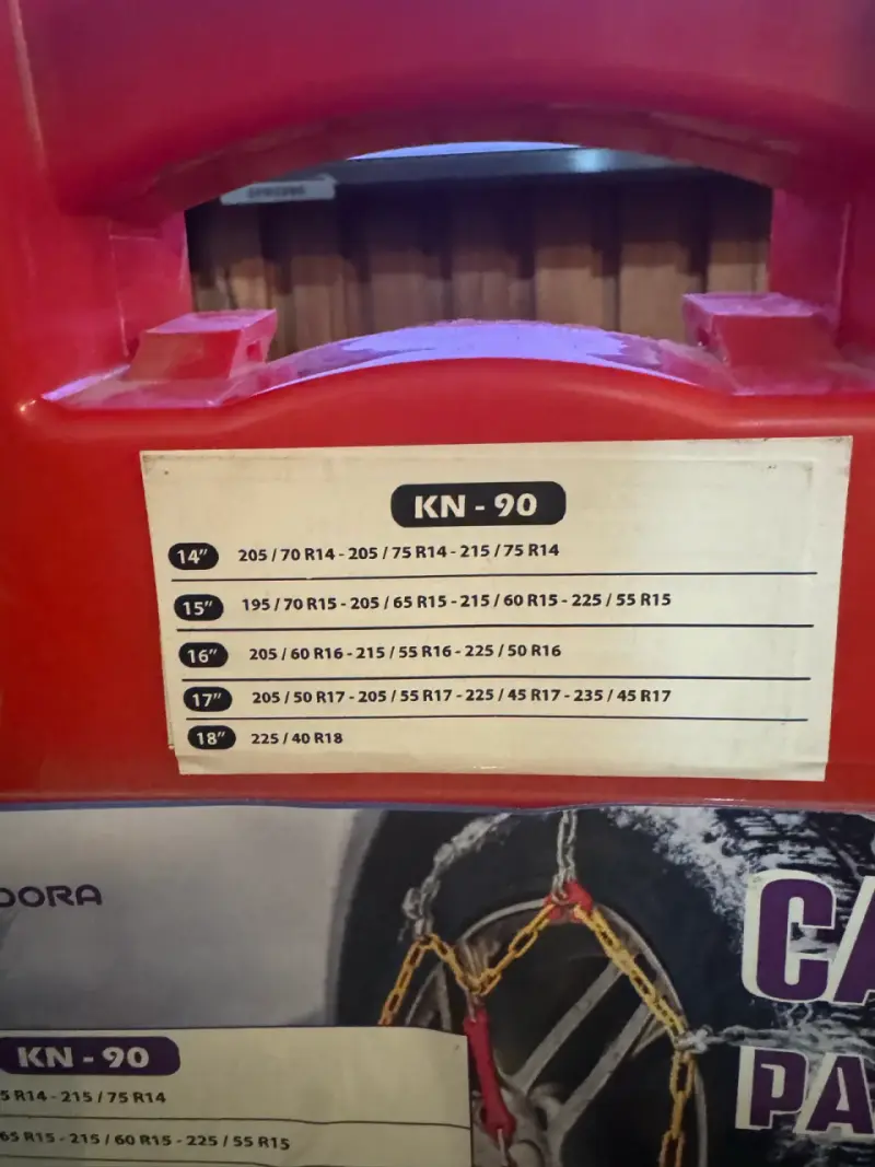 Cadenas para nieve KN-90 - 4