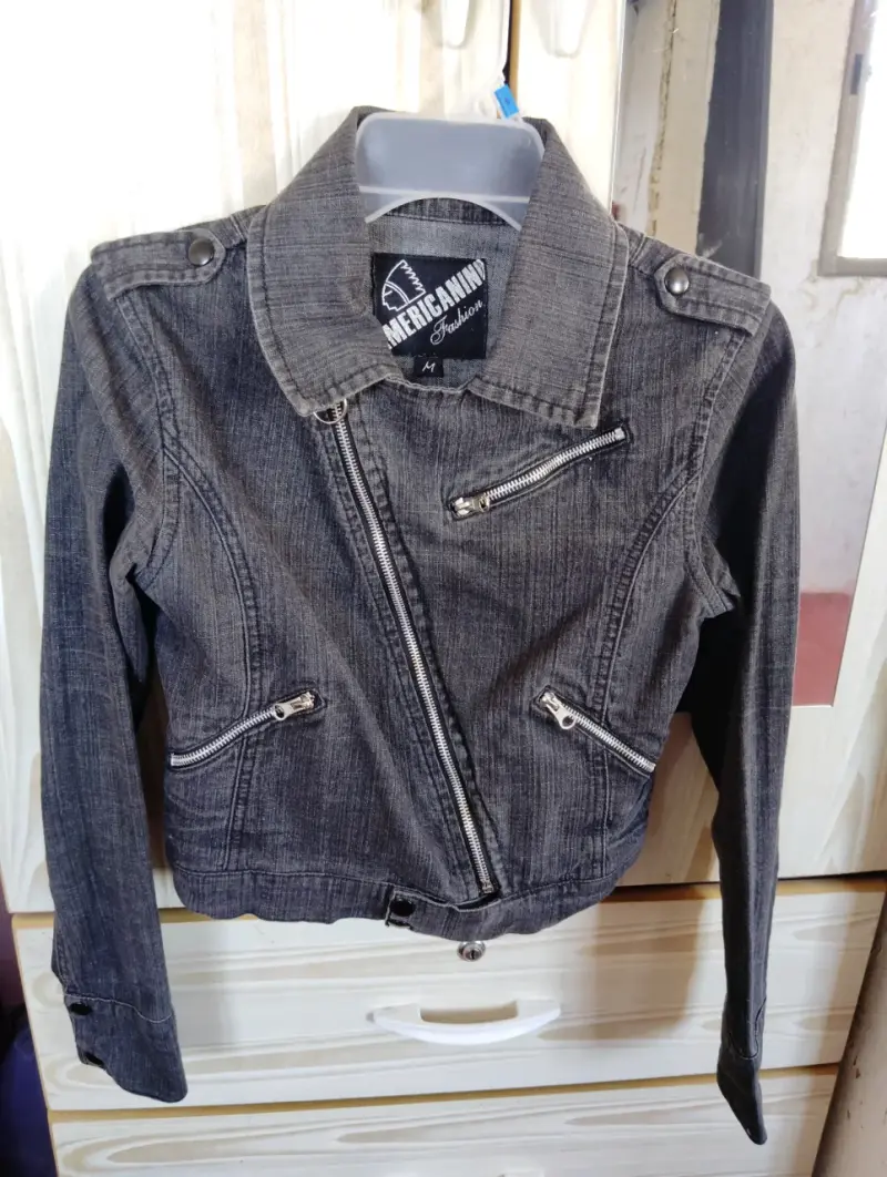 Chaqueta de mezclilla Americanino gris - 1