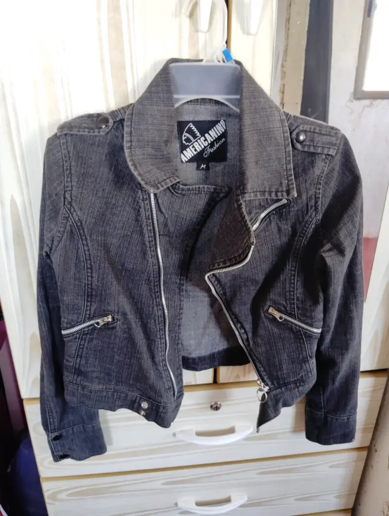 Chaqueta de mezclilla Americanino gris - 2