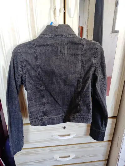 Chaqueta de mezclilla Americanino gris - miniatura 3