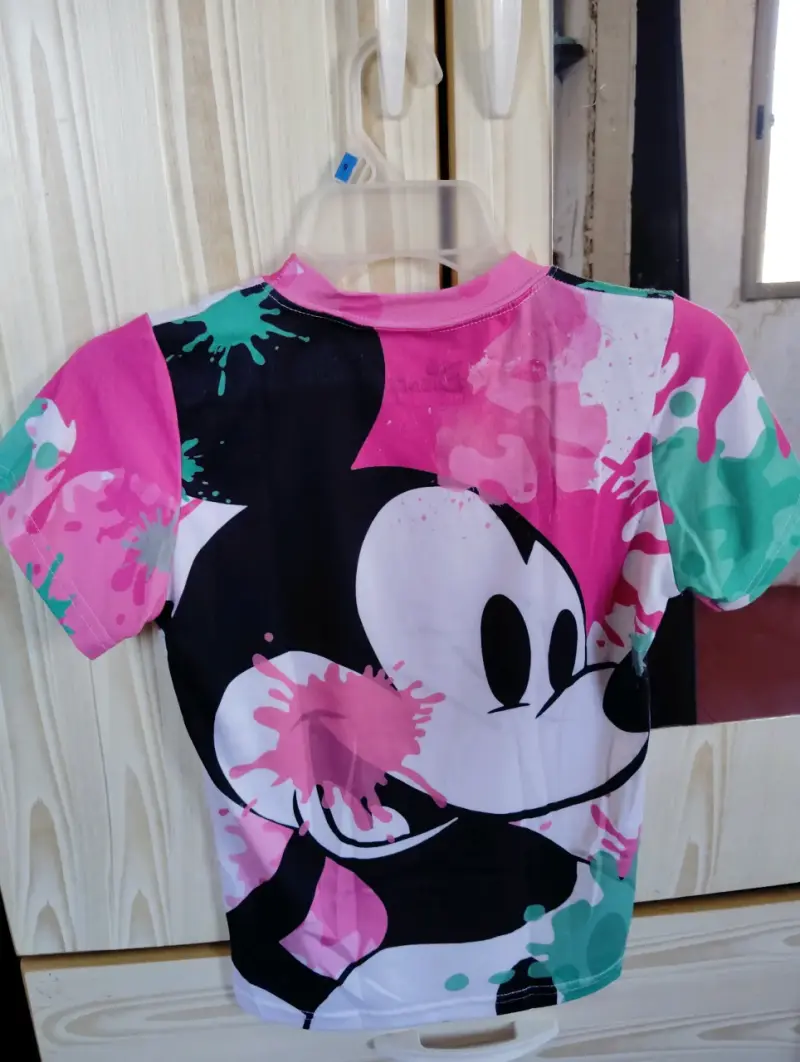 Polera infantil Minnie Mouse colorida - 2