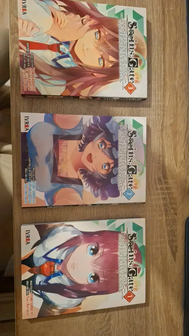 Colección de mangas Steins;Gate Vol. 1-3 - 1