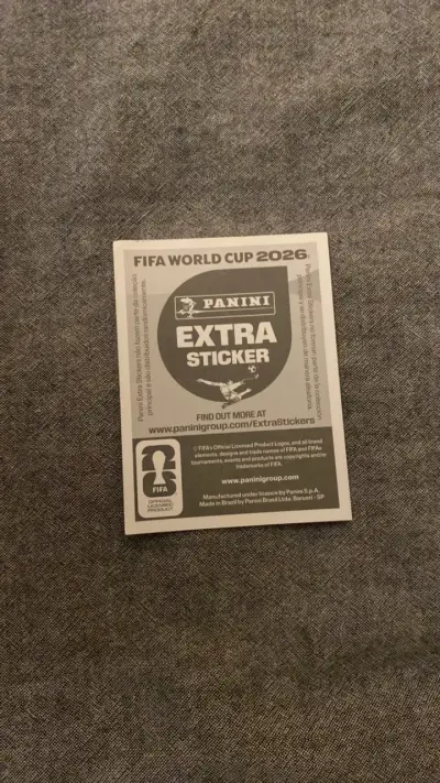 Lámina Panini Kylian Mbappé 2026 Extra Sticker - miniatura 2