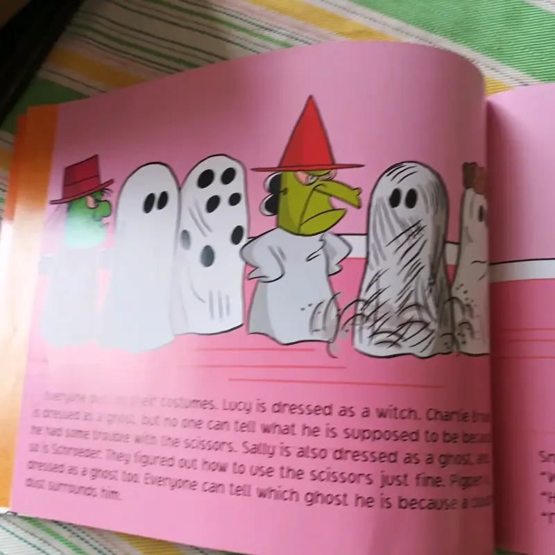 Libro 'It's the Great Pumpkin, Charlie Brown' edición 50 años - 6