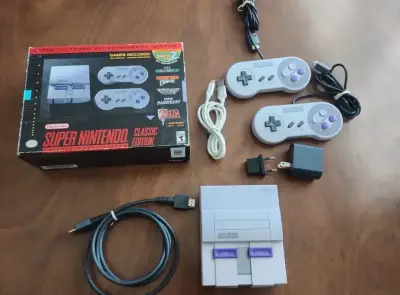 Super Nintendo Mini Original Completa - miniatura 1