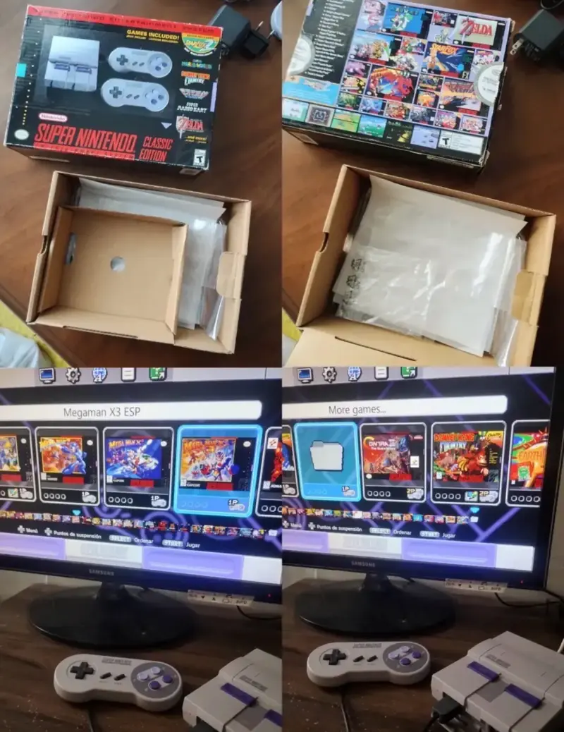 Super Nintendo Mini Original Completa - 2