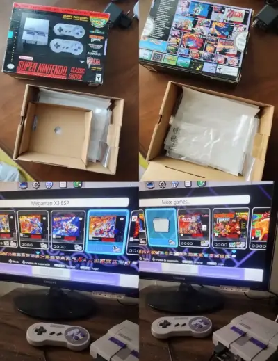 Super Nintendo Mini Original Completa - miniatura 2