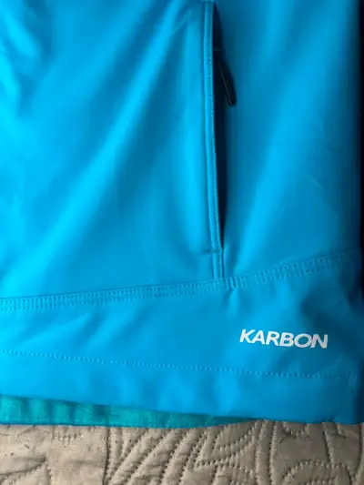 Chaqueta azul Karbon para deportes de invierno - miniatura 1