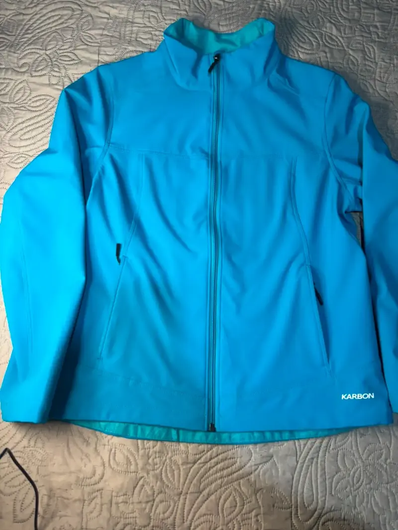 Chaqueta azul Karbon para deportes de invierno - 2