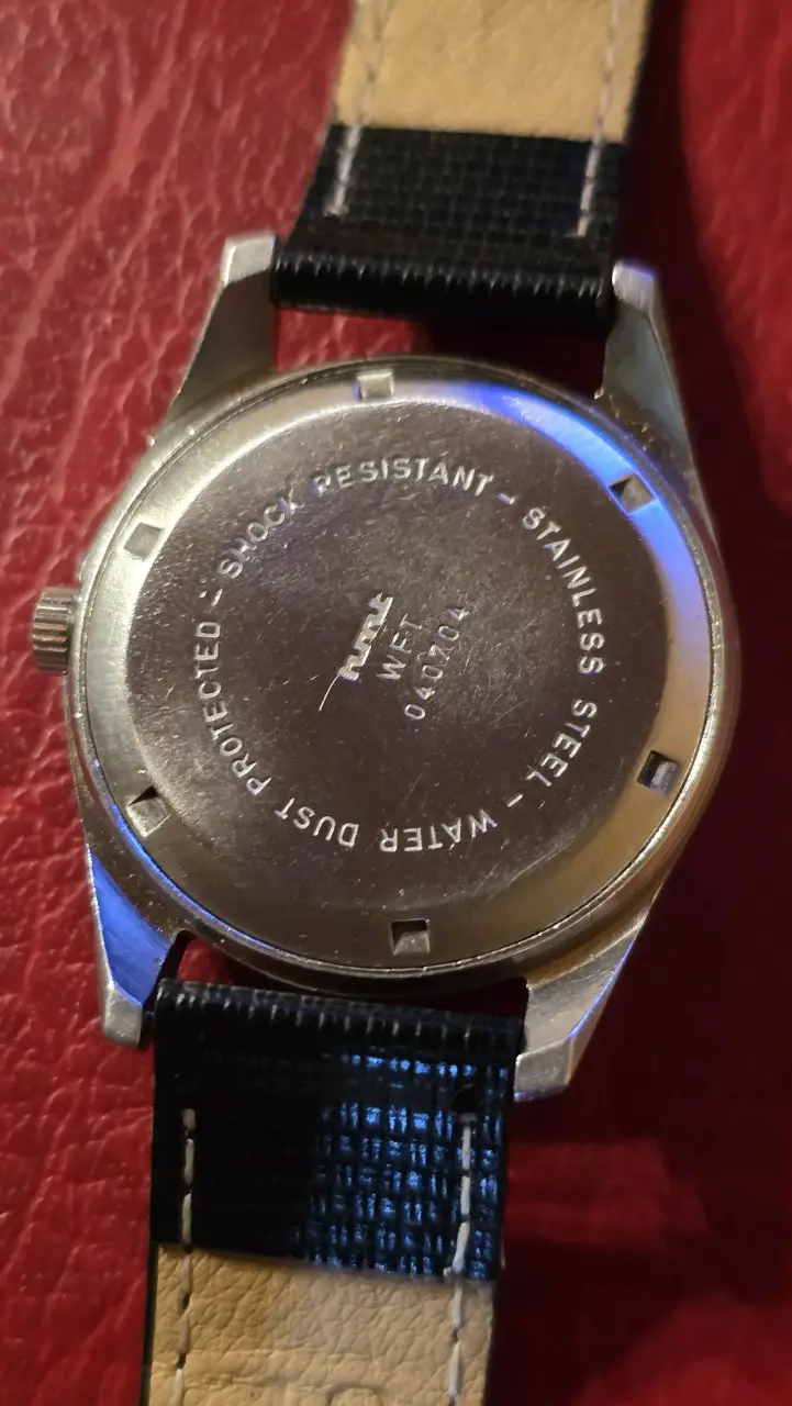 Reloj Militar Vintage HMT Pilot Mecánico A Cuerda - 2