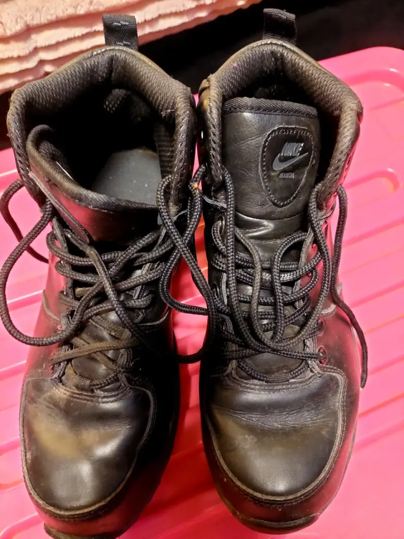 Botas de cuero Nike ACG negras - 1