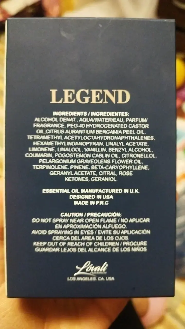 Perfume Legend 18th Eau de Parfum 100ml - 2