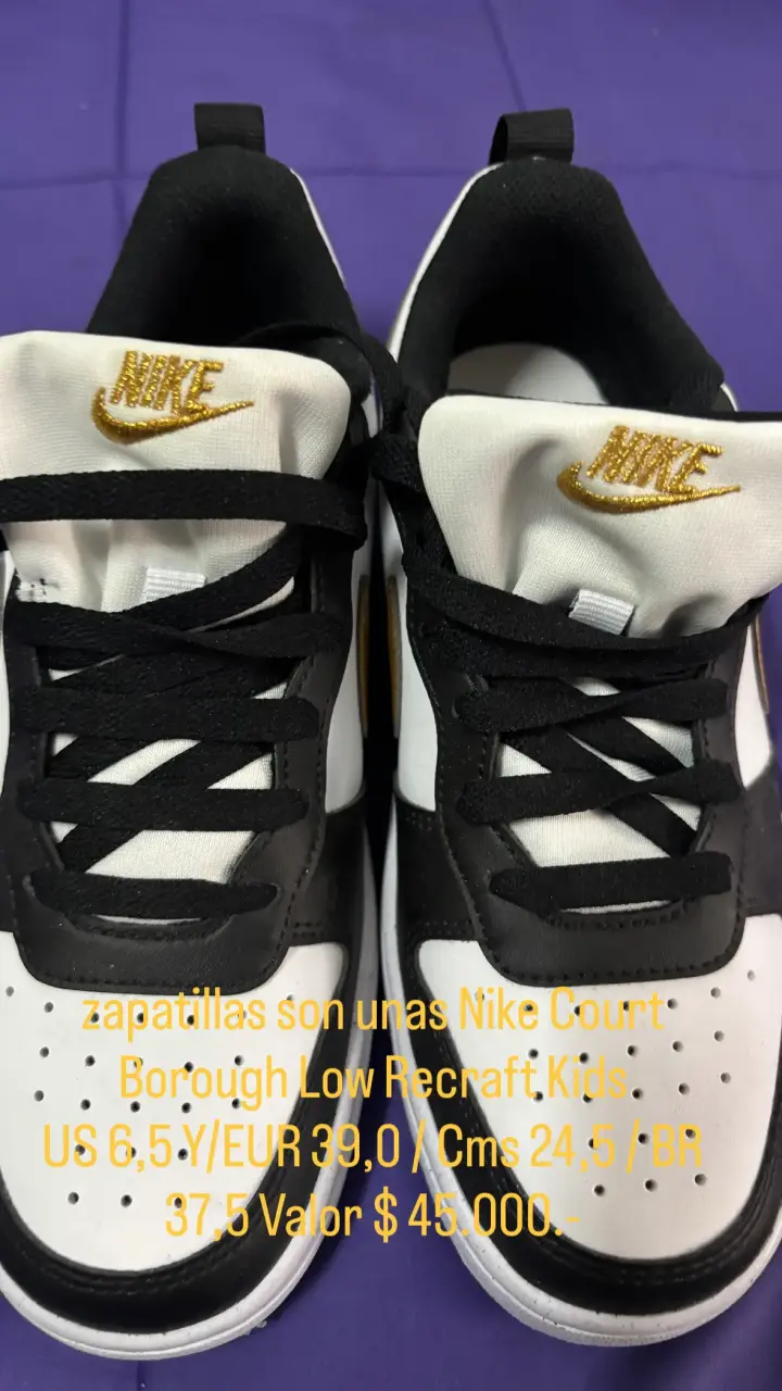 Zapatillas Nike Court Borough Low Recraft Kids - 2