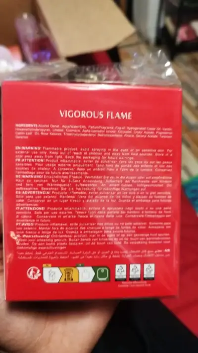 Perfume Vigorous Flame Eau de Parfum 100ml - miniatura 2