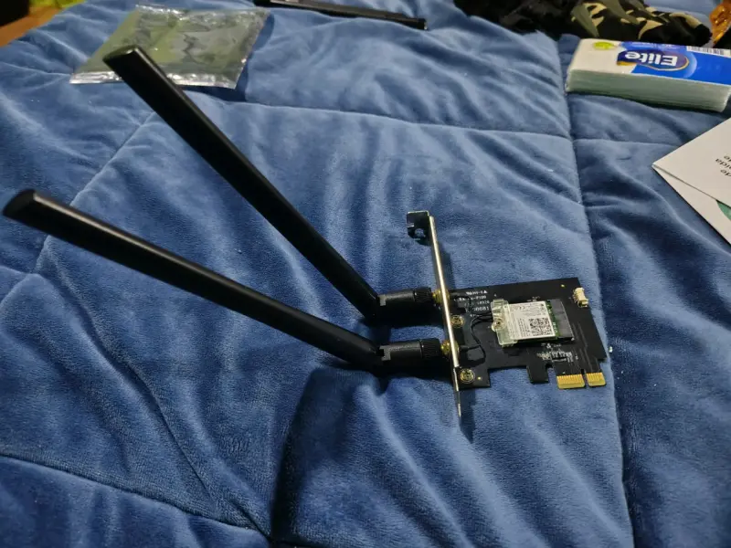 Tarjeta de red wifi PCIe ac 1200 con Bluetooth 4.2 - 1