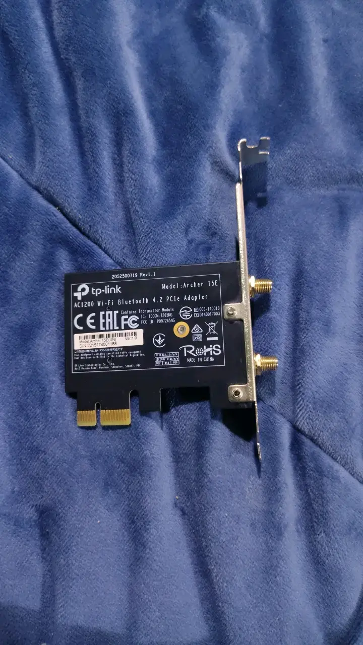Tarjeta de red wifi PCIe ac 1200 con Bluetooth 4.2 - 6